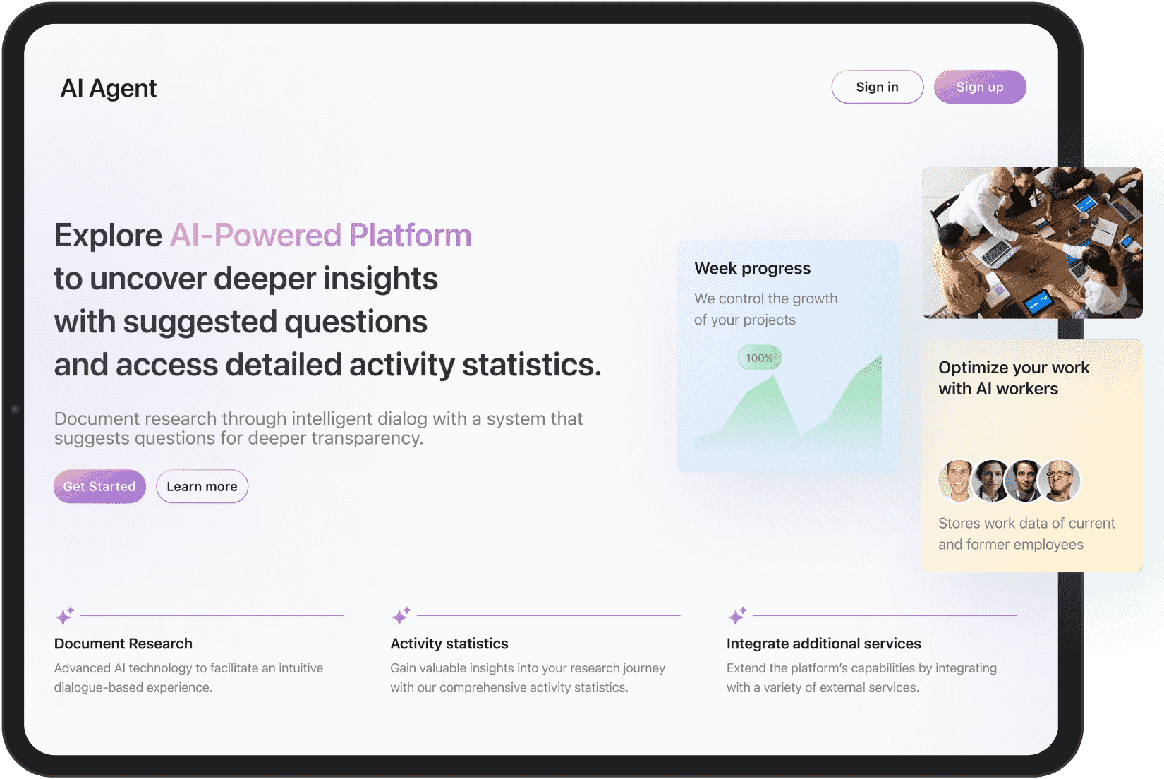 AI Assistant for Work Processes Enhancing