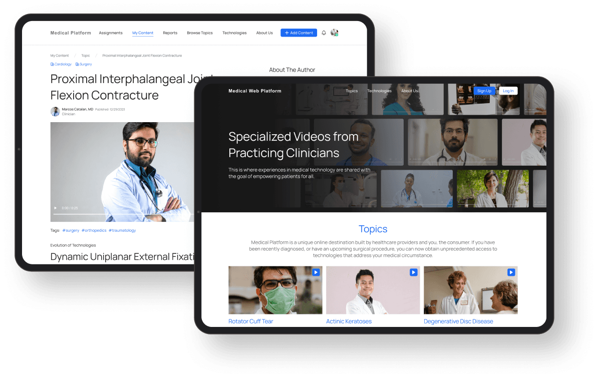 Medical Content Promotion System